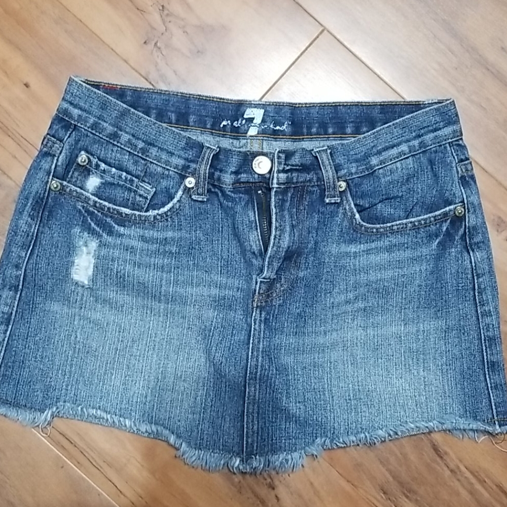 Denim skirt